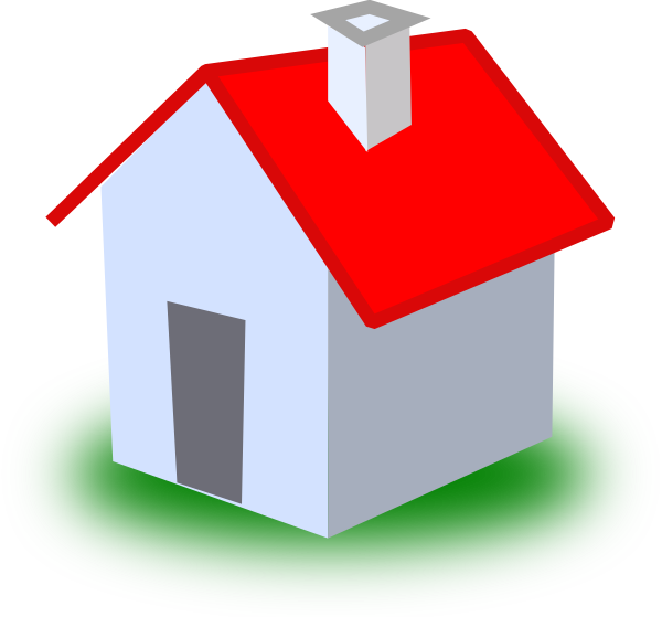 Small House Clip Art - Cartoon House Png (600x559), Png Download