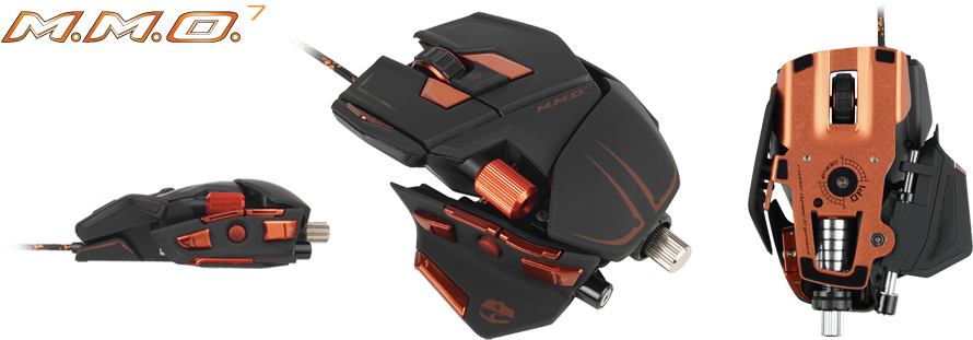 Their Latest Gaming Mouse, The Cyborg M - Cyborg Mmo 7 (960x330), Png Download