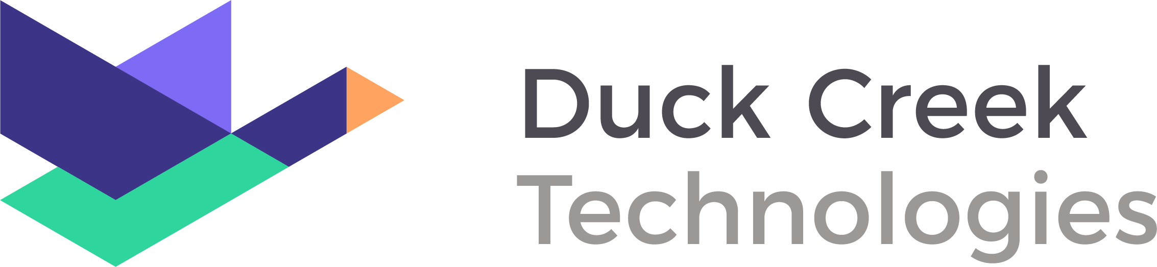 Home » Insurance » Pricing » Best Practice Rating Algorithms - Duck Creek Technologies Logo (2266x523), Png Download