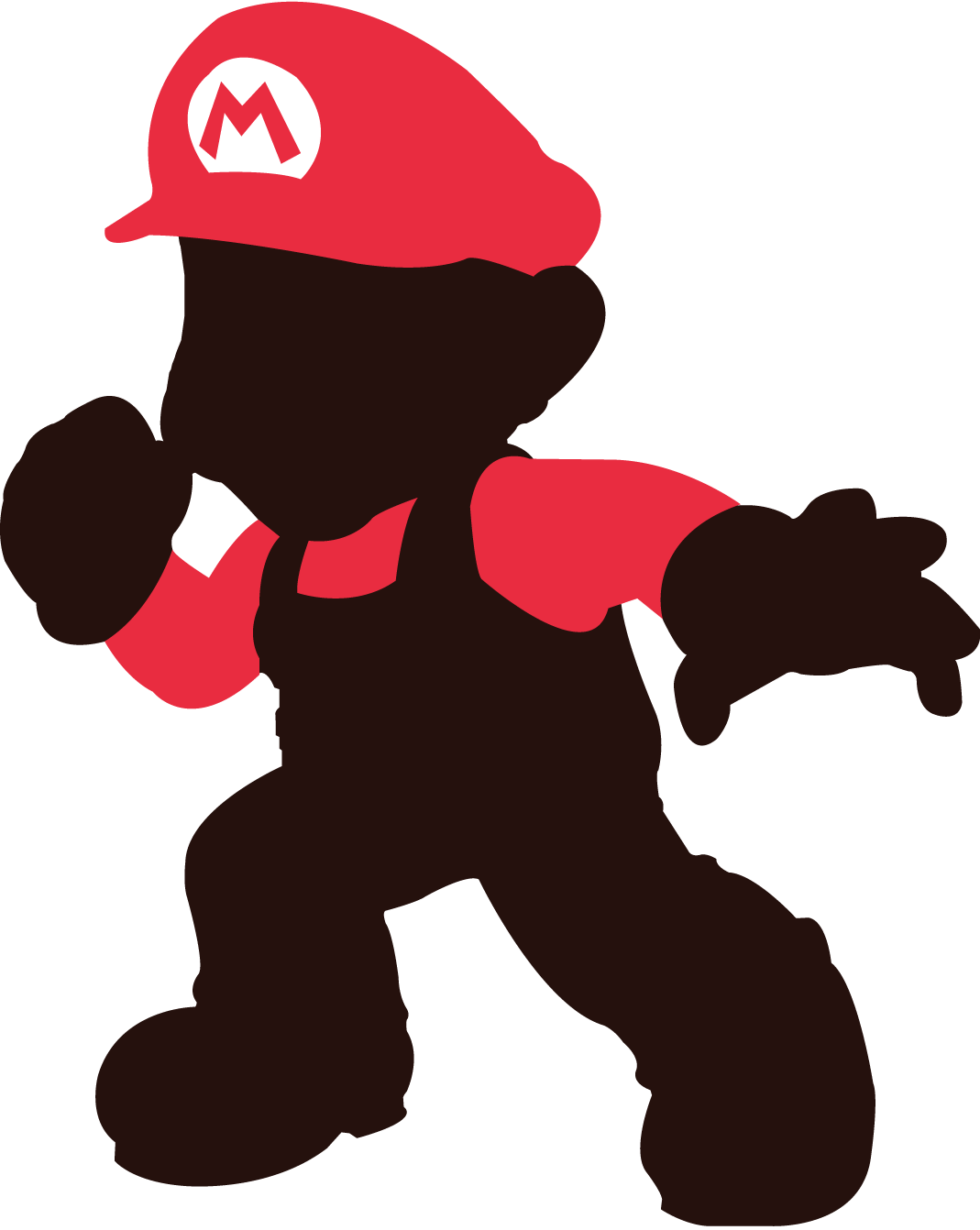 Sunset Shore Silhouettes Check Out Deviantart Page - Smash Bros Character Silhouettes (1069x1342), Png Download