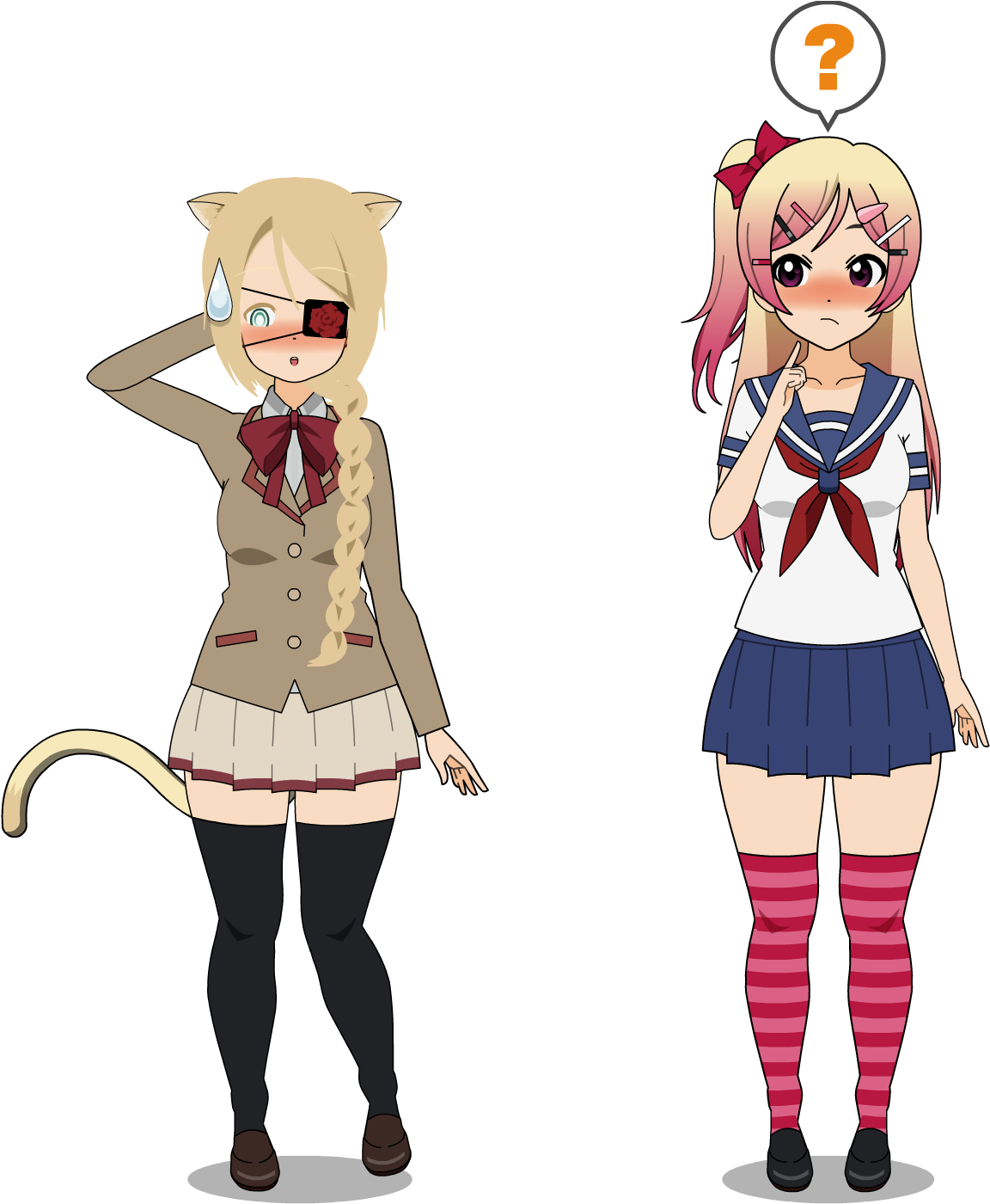 She Be Blushing - Mc Ena (2000x1500), Png Download