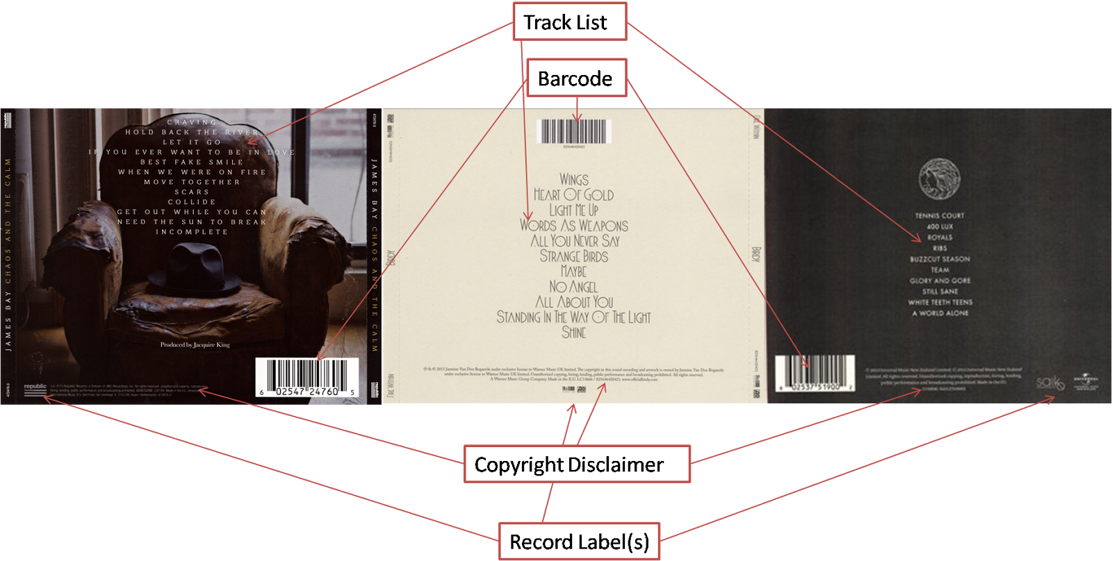 The Promotional Posters For Singer-songwriter Albums - James Bay - Chaos & The Calm (music Cd) (1600x808), Png Download