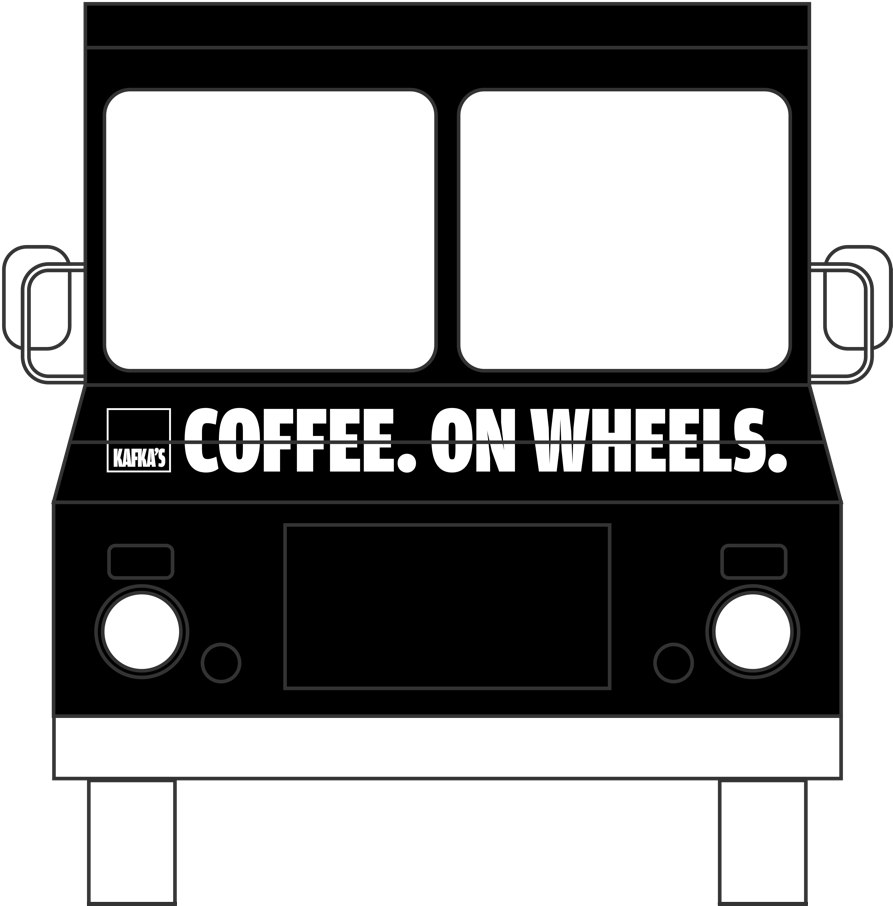 Kakfa Coffee Truck Front - Electronics (1009x1102), Png Download