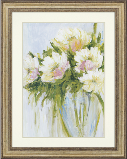I'm Blushing - Darby Home Co 'simplicity Garden' Framed Painting Print, (550x550), Png Download