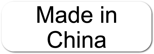 Made In China Rectangle Labels - Indaba My Children Credo Mutwa (500x500), Png Download