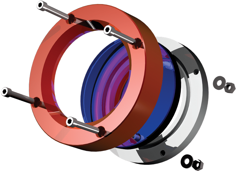 With Aluminum Bezel And Centering Ring - Window (800x800), Png Download