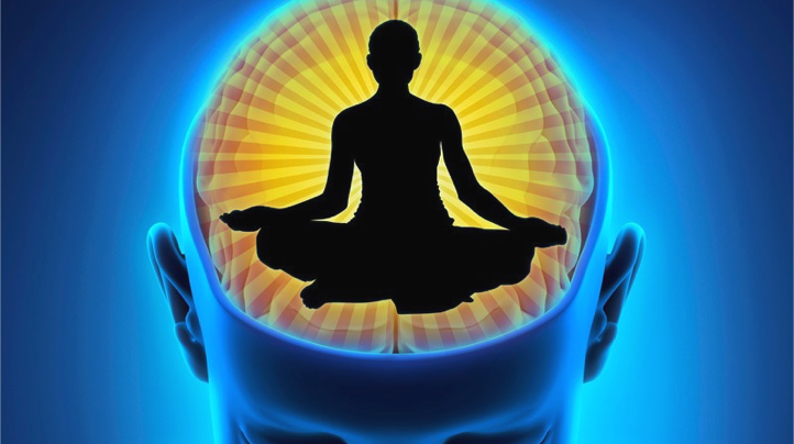 Mindfulness Training And Gray Matter - Yoga (722x404), Png Download