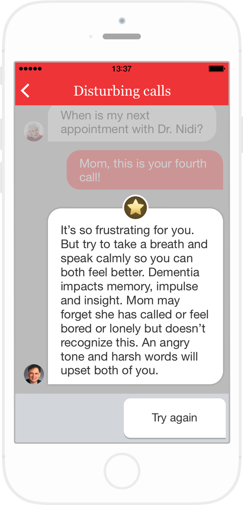 Dementia Advisor App - Dementia (1242x2208), Png Download