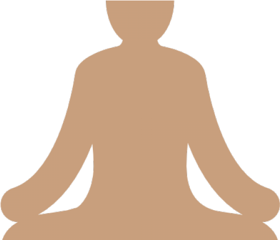 Mindfulness Silhouette (640x480), Png Download