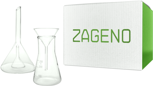 Funnel Filter 80mm Con Fluted - Plastic (580x435), Png Download