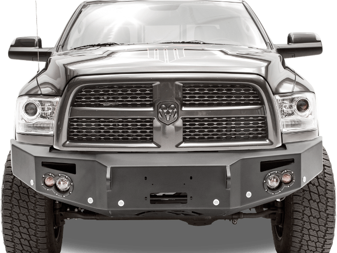 Fabfours Premium No Guard Truck Front Bumper 2010 Dodge - 2017 Ram 3500 Fab Four Front Bumper (750x499), Png Download