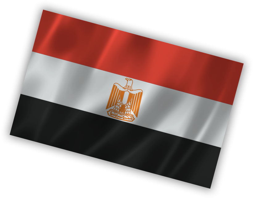 Egypt Flag (886x706), Png Download