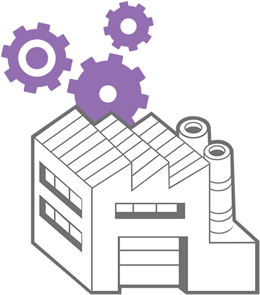 Manufacturing Icon Png Download - Dessins D Entreprise (432x468), Png Download