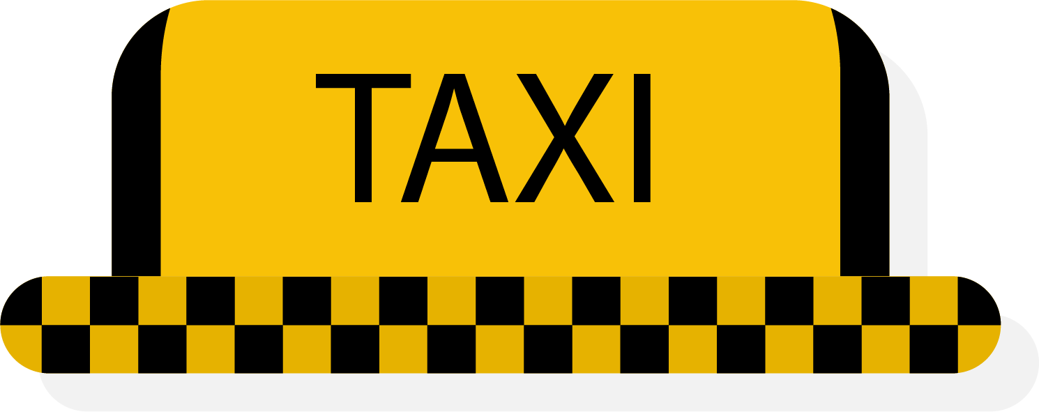 Share This Article - Logo Taxi (1490x591), Png Download