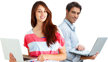 Pessoas-pc - Computer Students Images Png (469x270), Png Download