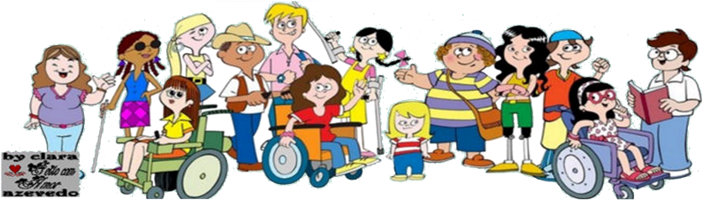 Pessoas Com Necessidades Especiais (851x250), Png Download