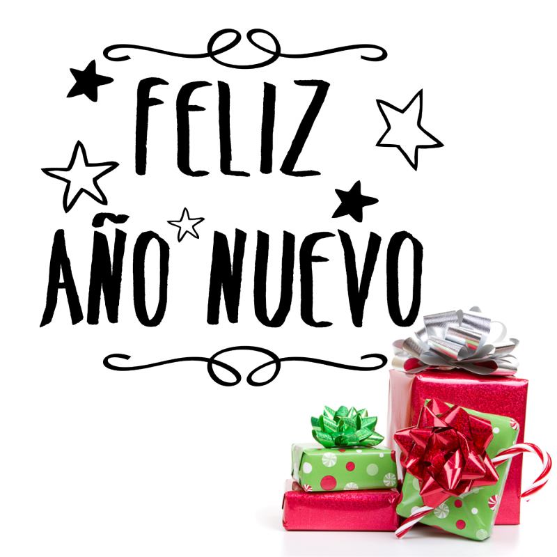 Related Wallpapers - Feliz Año Nuevo Texto (800x800), Png Download