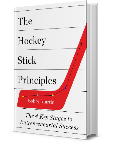 Family Business Success - Hockey Stick Principles By Bobby Martin (402x496), Png Download