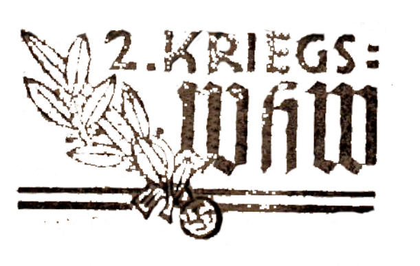 "ein Volk Hilftsich Selbst Kreigs-whw" With A German - Illustration (640x387), Png Download