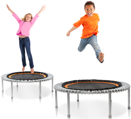 Kids Jumping Png - Trampoline Kids Png (459x402), Png Download