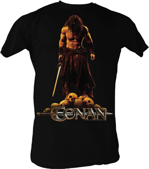 Conan - Conan The Barbarian 2011 Poster (545x600), Png Download