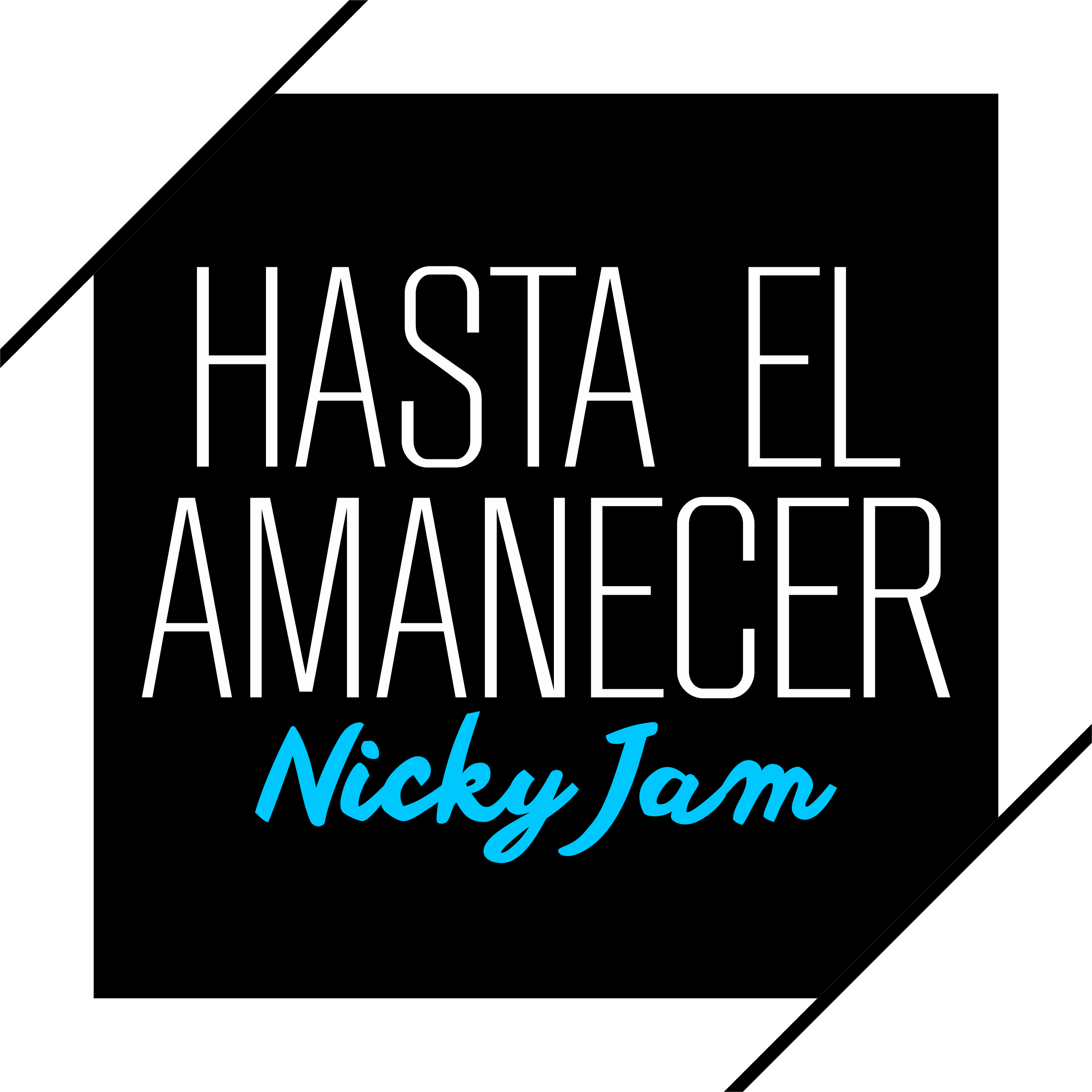Congratulations Nicky Jam - Hasta El Amanecer Album (2484x2484), Png Download