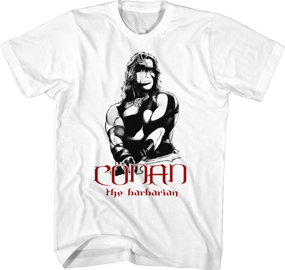 War Paint Conan The Barbarian T-shirt - Deadpool Chimichanga Shirt (987x935), Png Download