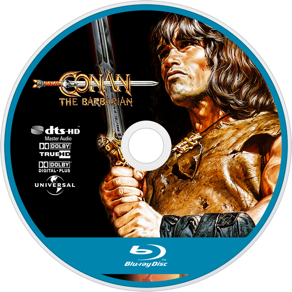 Conan The Barbarian Bluray Disc Image - Conan The Barbarian (poledouris) (1000x1000), Png Download