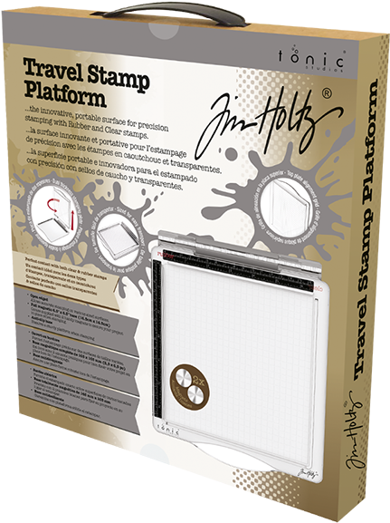 Tim Holtz Travel Stamp Platform 1711e - Tim Holtz Travel Stamp Platform (640x640), Png Download