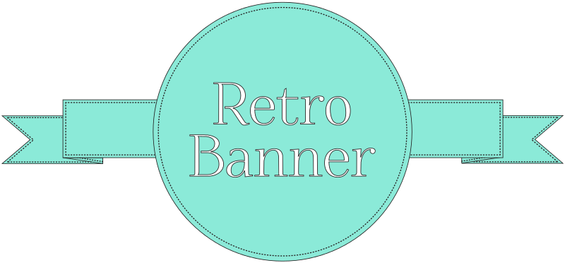 Free Retro Banner - Free Deposit Icon (800x372), Png Download