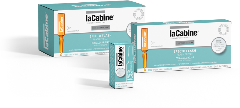 Flash Effect - La Cabine Ampollas Con Vitamina C Y Proteoglicanos, (816x504), Png Download
