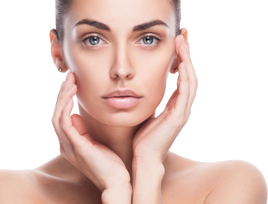 Boast A Youthful And Healthy Look In A Few Seconds - Лицо Модель (552x419), Png Download