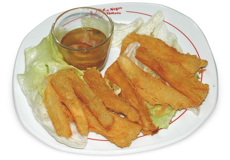 Yuca Frita - Fried Fish (500x332), Png Download