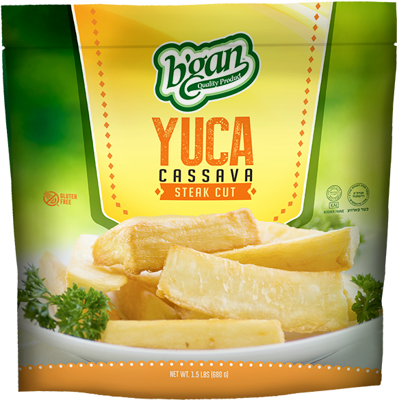 Yuca Steak Cut - Cassava (766x766), Png Download