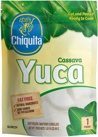 00 Chiq Yuca 1lb Vertical Rgb - Chiquita Yuca 3 Lb (400x500), Png Download