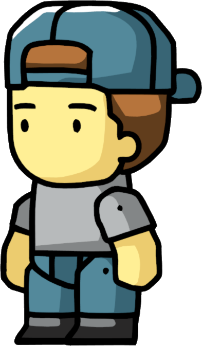 Fraternity Brother - Scribblenauts Bro (393x673), Png Download