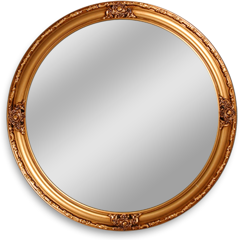 Зеркало Рисунок Пнг (500x500), Png Download