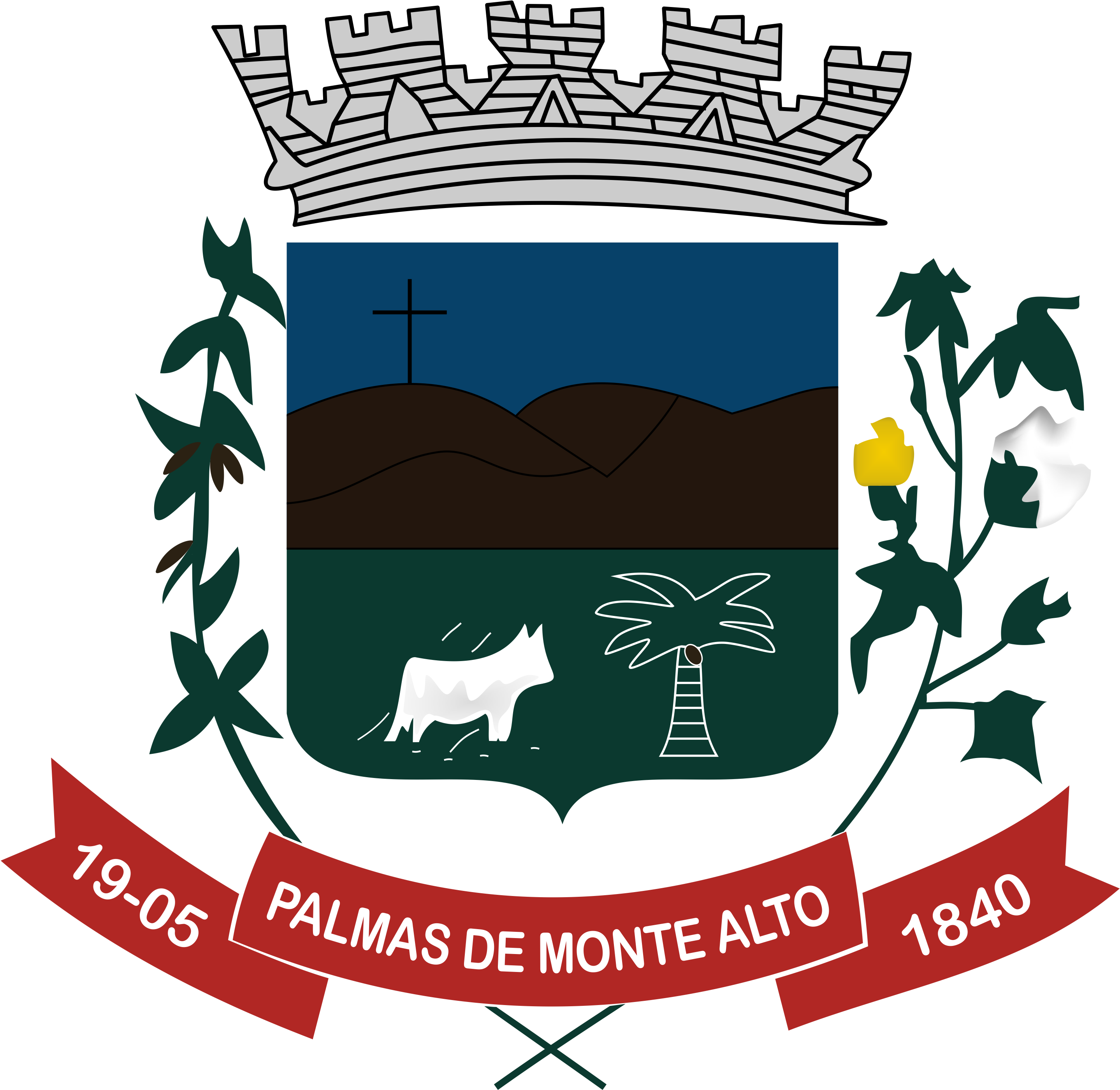 Download Brasão Palmas De Monte Alto Brasão De Palmas De Monte Alto