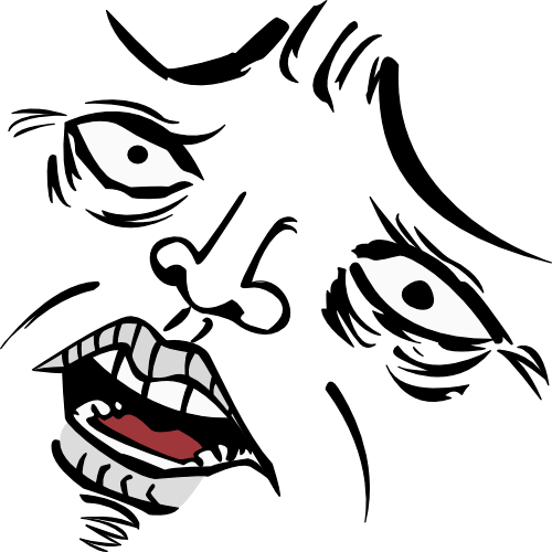 Absolute Horror " - Absolute Horror (500x500), Png Download