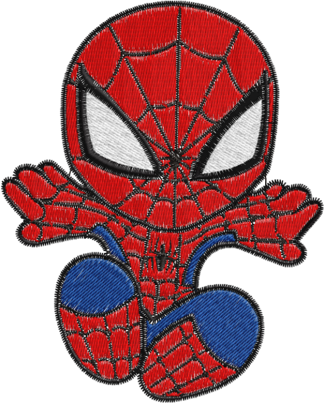 Hombre Araña Bebe Caricatura (800x800), Png Download