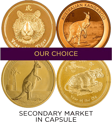 1 Oz Gold Coin Bullion Best Value Secondary Market - Gold (500x500), Png Download
