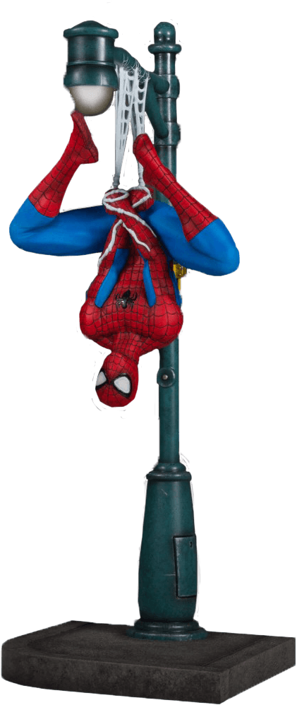 Estátua Homem Aranha - Spider-man (850x1100), Png Download