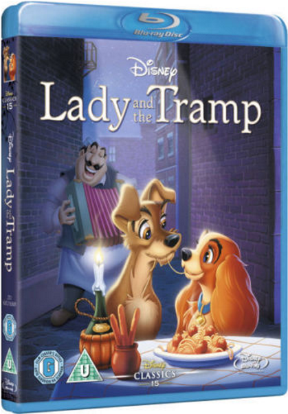 Disney's Lady And The Tramp - Disney Lady & The Tramp Blu-ray (600x600), Png Download