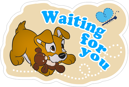 Viber Sticker « Lady And The Tramp» - Lady And The Tramp (490x317), Png Download