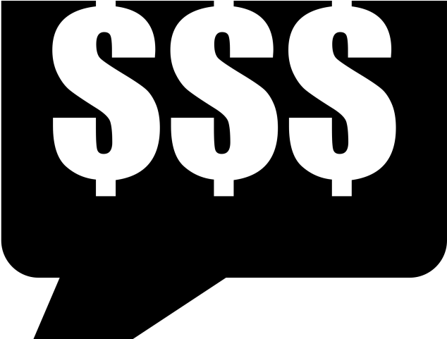 Black Dollar Sign - Jorge I Miss You (640x480), Png Download
