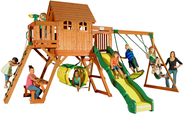 Oxford Swingset Installer - Playground Slide (676x383), Png Download