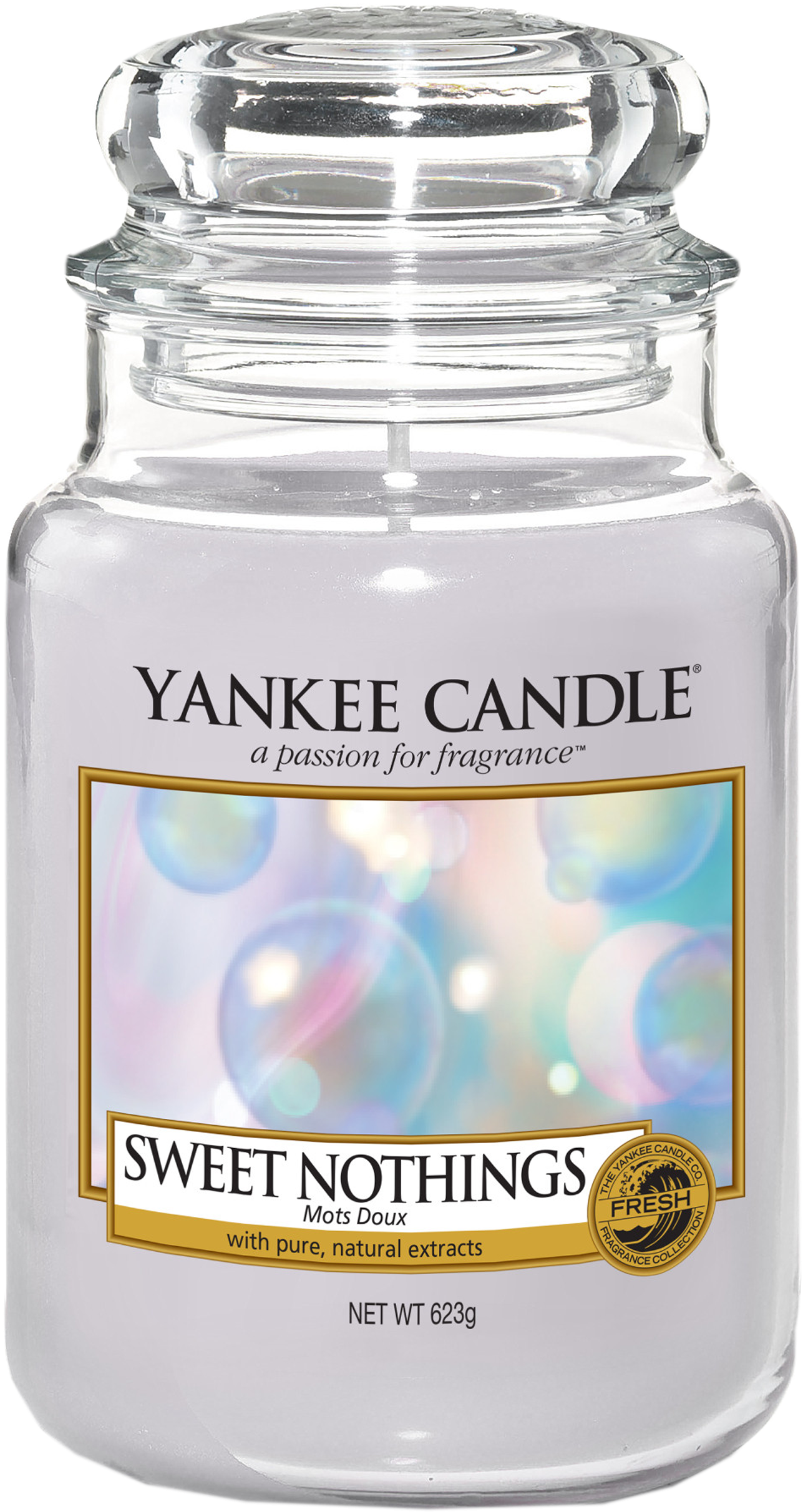 Mots Doux Bougie Grande Jar Yankee Candle - Yankee Candle Sweet Nothings (1704x2776), Png Download