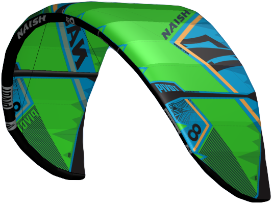 2018 Naish Pivot Kite - Naish Pivot Wind Range (665x501), Png Download