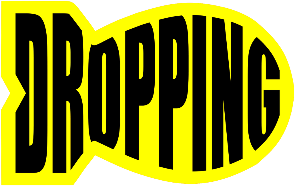 Drop Bombs Knob Sticker - Bomb (1280x1280), Png Download