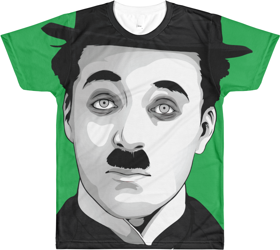 The Charlie Chaplin T-shirt - The Charlie Chaplin (1000x1000), Png Download